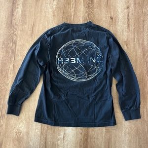 H33M graphic logo long-sleeve
